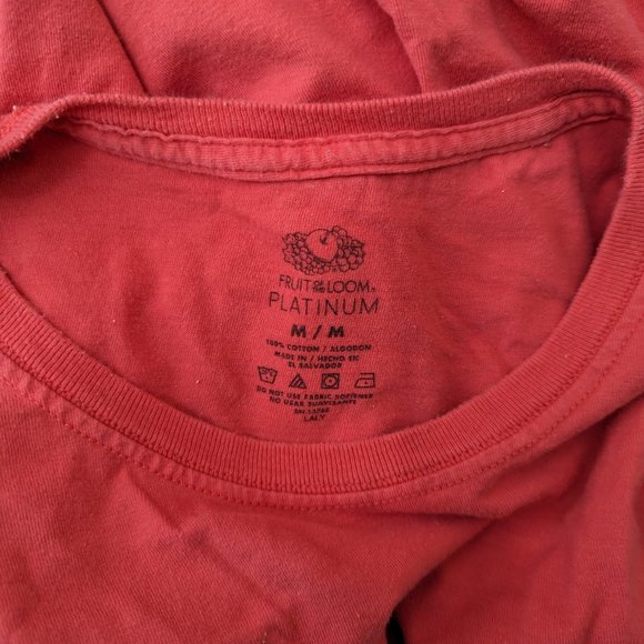 Fruit of the Loom Platinum Cotton Tee - Picture 3 of 3